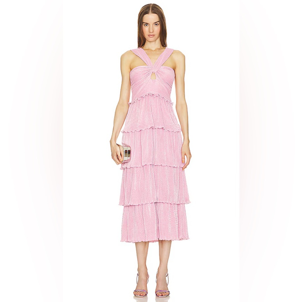 Esperanza Dress in Bubblegum - Saylor - XS